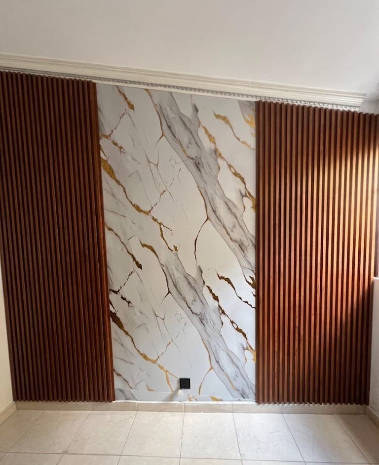 Mármol PVC Gris
